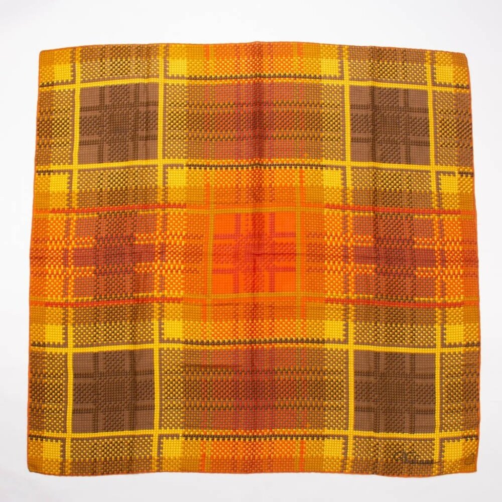 Vivienne Retro Plaid Scarf Vintage Accessories